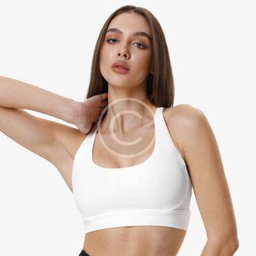 White sports top