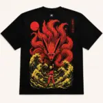 Red Fury Oversized T-Shirt