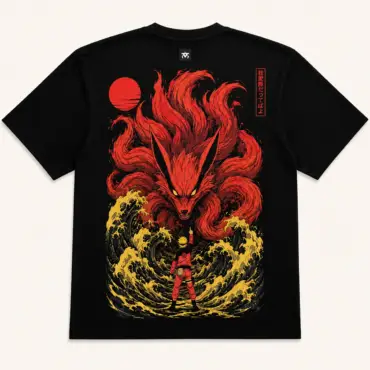 Red Fury Oversized T-Shirt