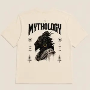 MYTHOLOGY LION OVERSIZED T-SHIRT
