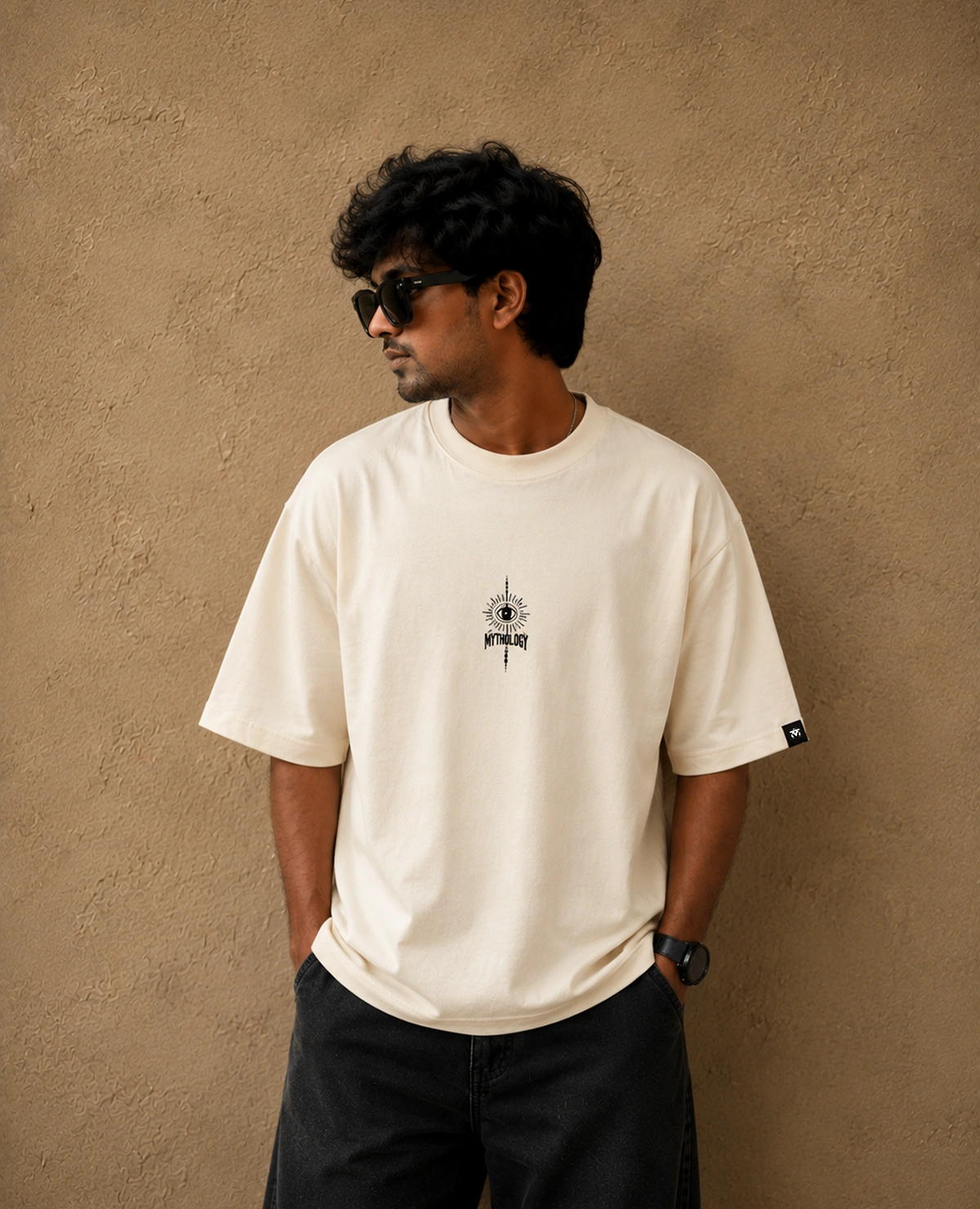 MYTHOLOGY LION OVERSIZED T-SHIRT - Image 3