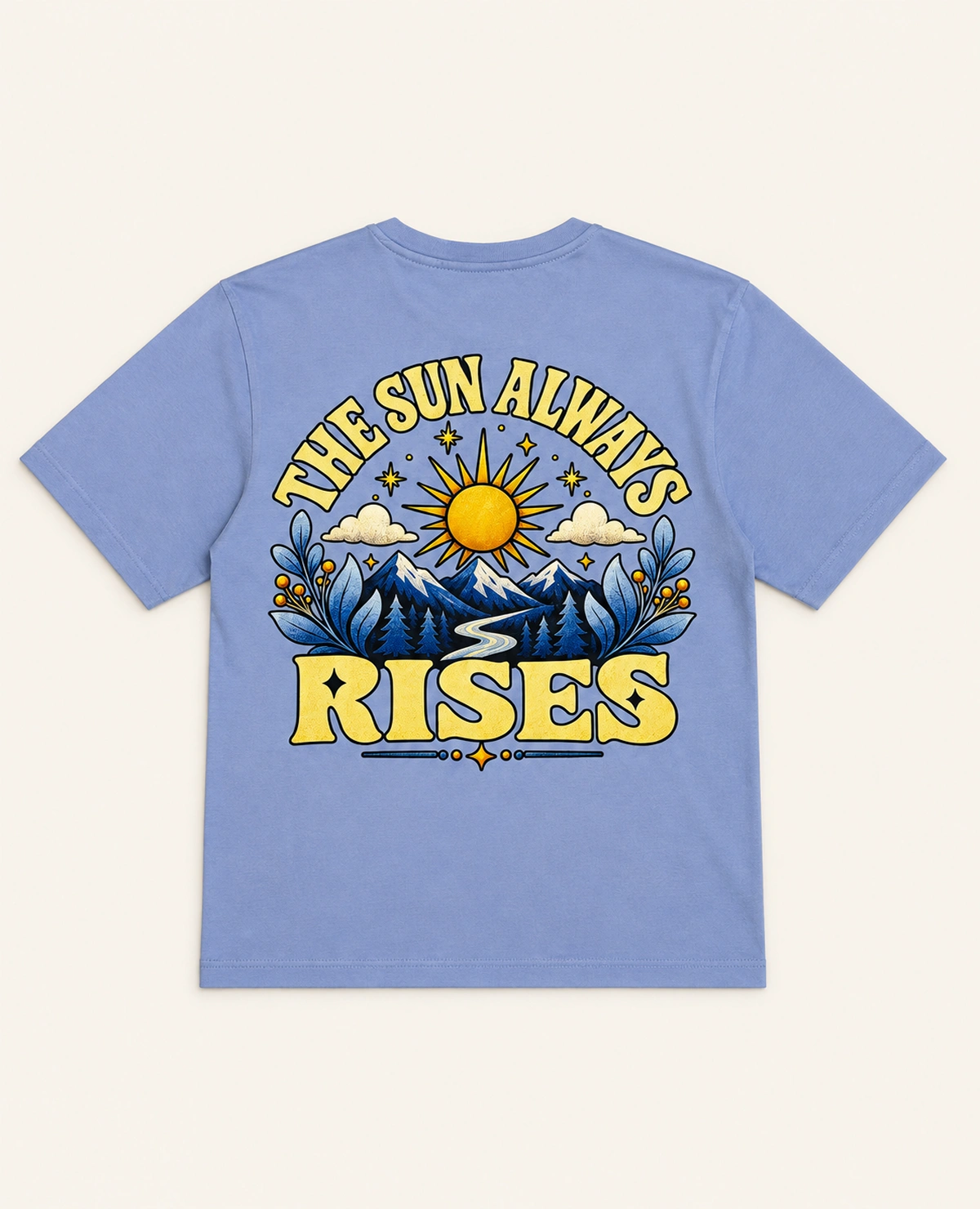 THE SUN ALWAYS RISES OVERSIZED T-SHIRT