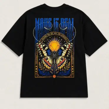 MAKE IT REAL OVERSIZED T-SHIRT